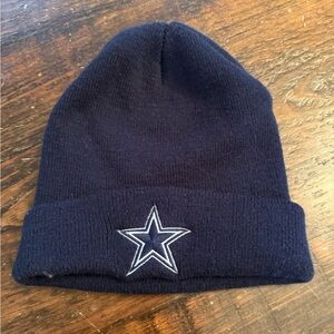 Navy Blue Beanie with Star Logo